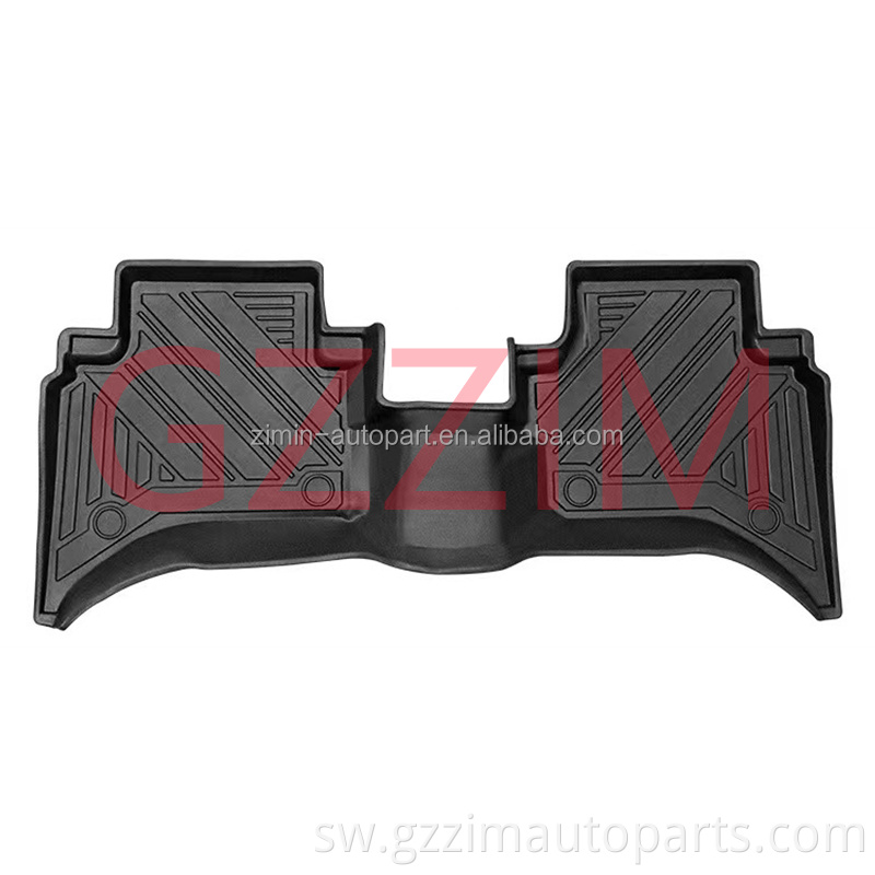 Vifaa vya gari sakafu ya mikeka ya miguu ya miguu kwa MITs*bishi tr*tani (RHD)